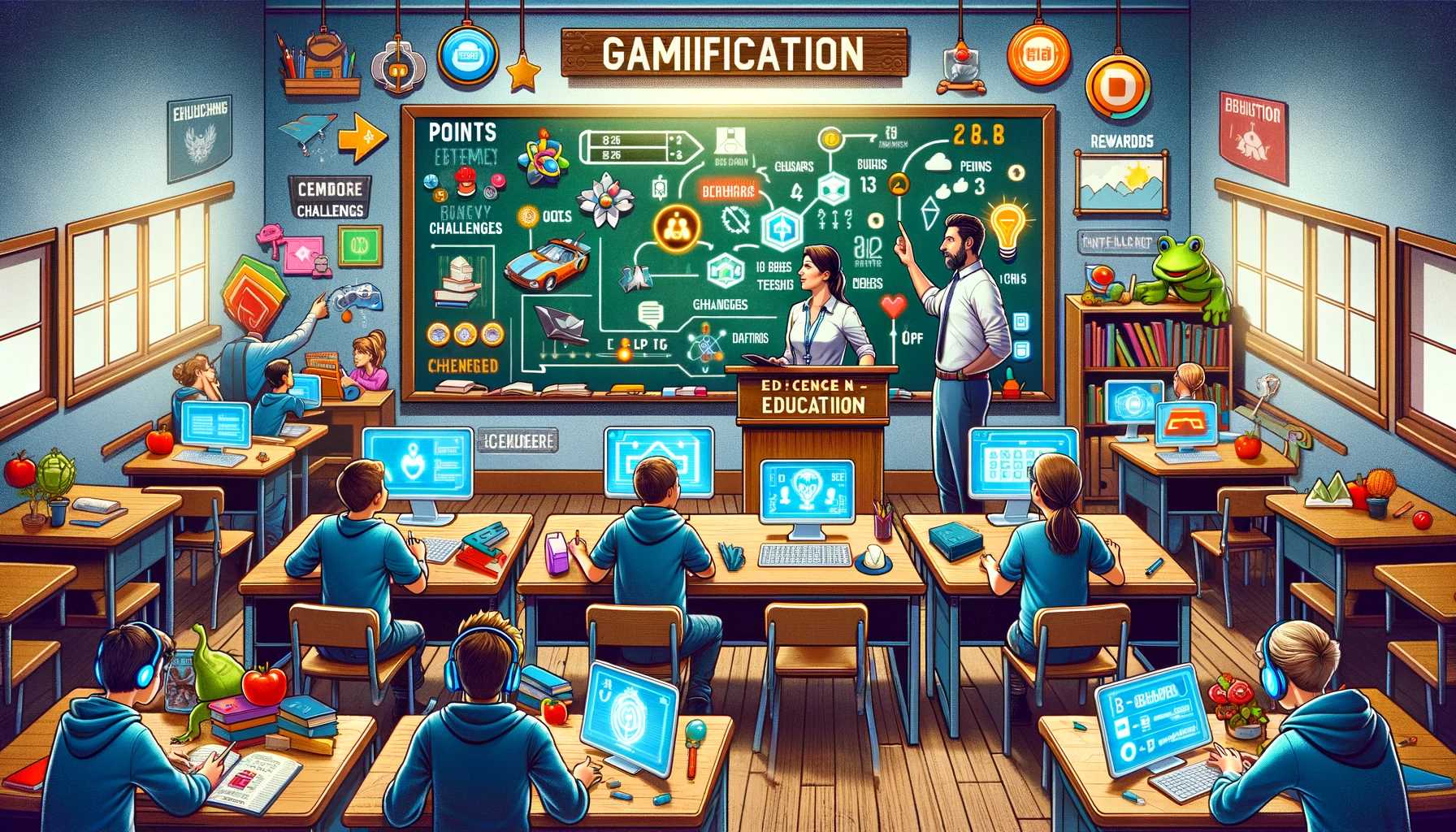 Gamification in Education: Using Game Design Principles to Enhance Learning in 2024