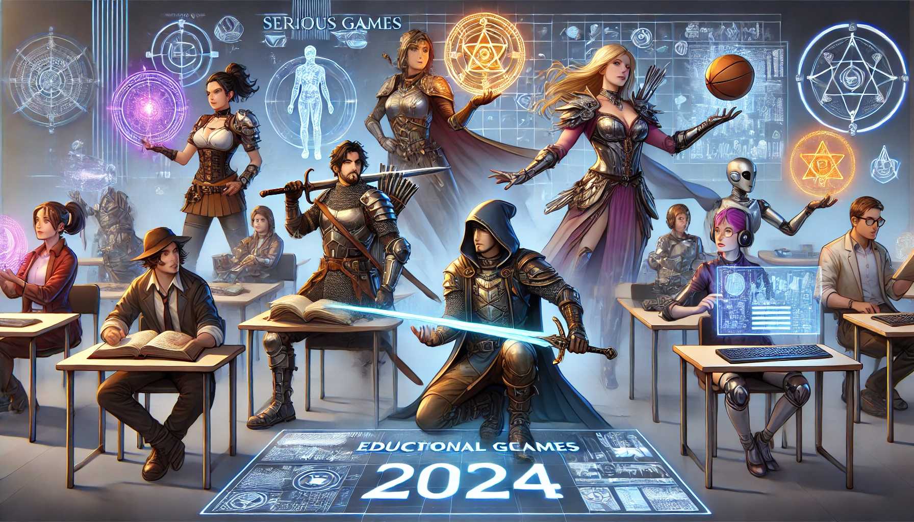 The Educational Potential of Serious Games in 2024